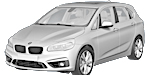 BMW F45 P229F Fault Code